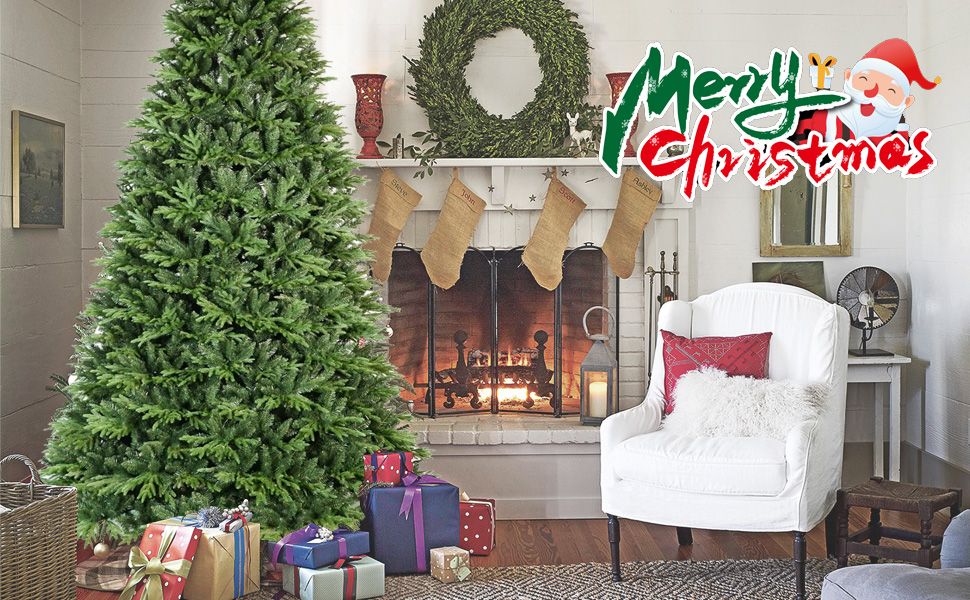 4ft PE PVC Hybrid Automatic Tree Steel Wire Wire Artificial Christmas Tre